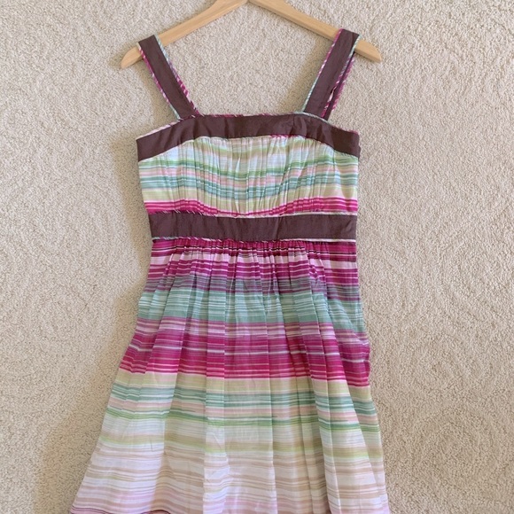 BCBG Paris Striped Dress - Picture 1 of 4